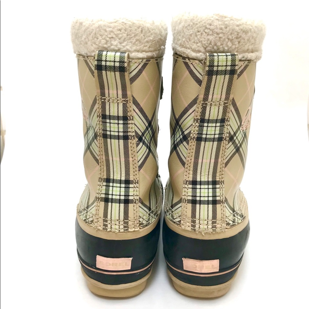 Sorel:‎ waterproof plaid “Yoot Pac” boots (5) - Picture 5 of 11